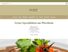 Tablet Screenshot of grenzsaegmuehle.com